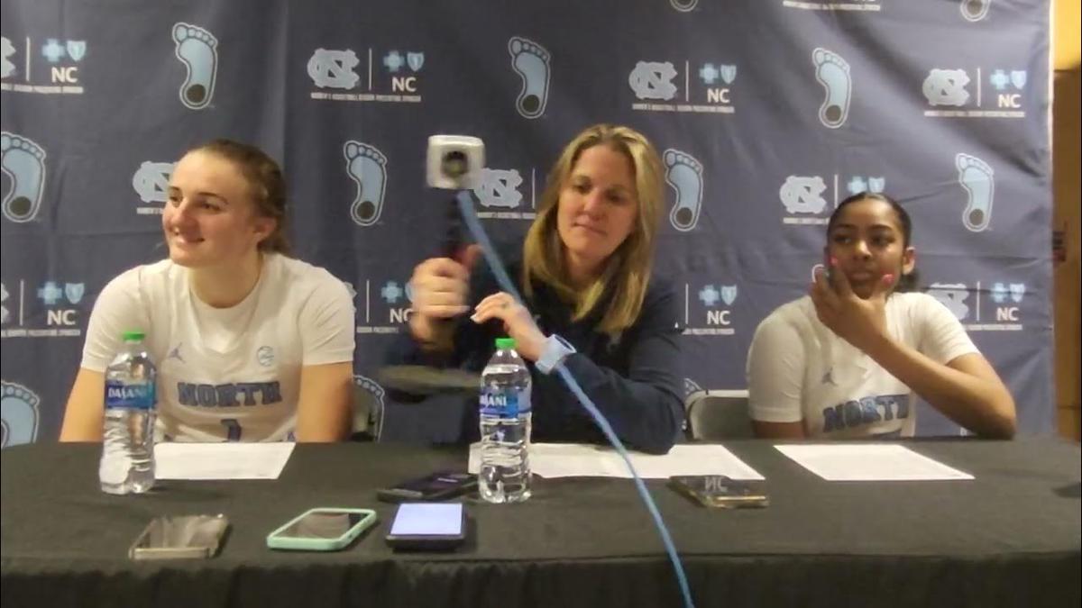 Armando Bacot after UNC's alltime leading rebounder in the