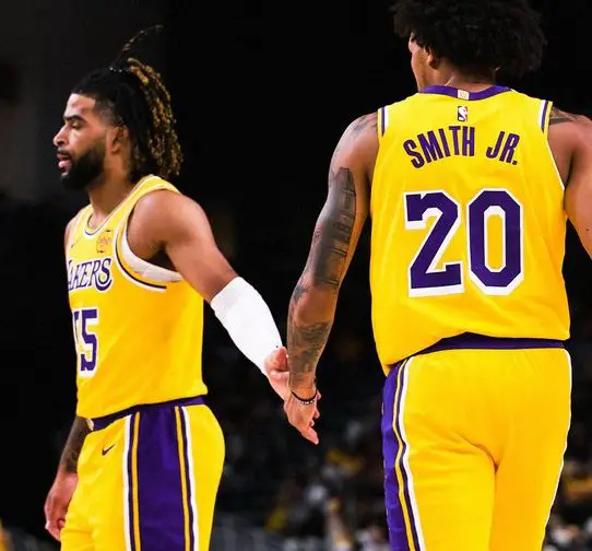 RJ Davis scores 14 points in preseason debut with Los Angeles Lakers