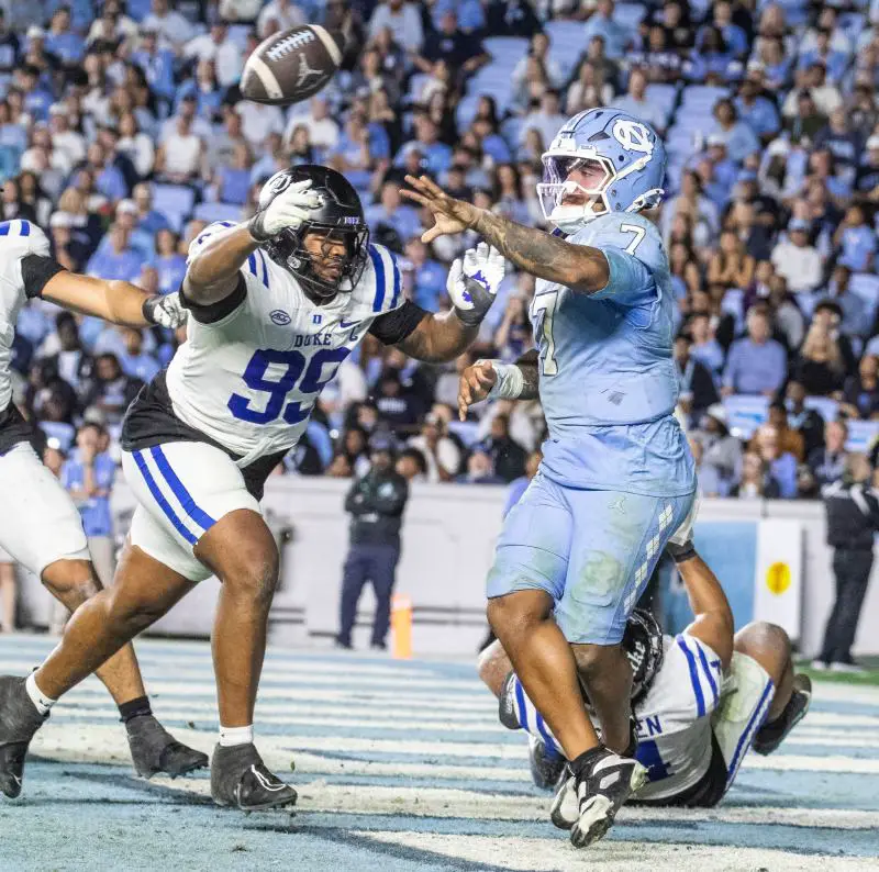 Senior day becomes flag day as penalties, other mistakes doom UNC Football Senior day becomes flag day as penalties, other mistakes doom UNC Football