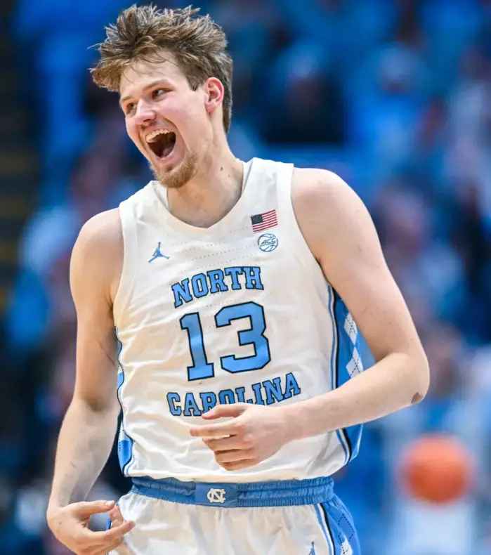Henri Veesaar’s 3-point shooting stretches floor, limits of UNC’s offense